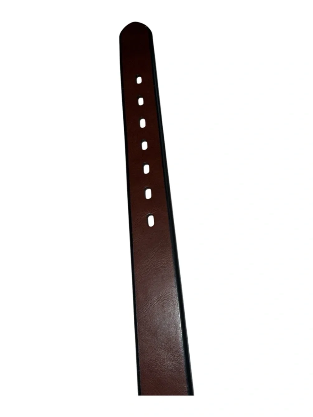 Levi’s Boy’s Brown Belt Silver Buckle Medium 26-28 Faux Leather‎ Classic